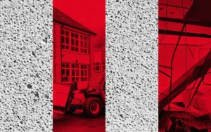 Professional RAAC concrete core sample testing revealing structural deterioration in UK buildings - detailed material analysis showing critical concrete weakness and potential collapse risk
